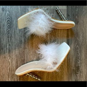 Fluffy Mule Sandals